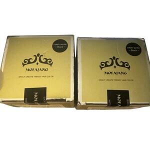 Set of 2 MOFAJANG Color Hair Wax Dye Temporary Hair Wax 120g Exp: 23/06/2028